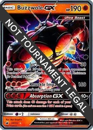 Buzzwole GX - 2018 (Naohito Inoue) — World Championship Decks Pokémon TCG card by Naohito Inoue