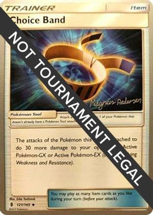 Choice Band - 2018 (Magnus Pedersen) — World Championship Decks Pokémon TCG card by Magnus Pedersen