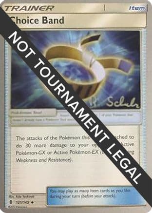 Choice Band - 2018 (Robin Schulz) — World Championship Decks Pokémon TCG card by Robin Schulz