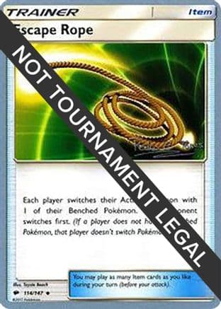 Escape Rope - 2018 (Pedro Eugenio Torres) — World Championship Decks Pokémon TCG card by Pedro Eugenio Torres