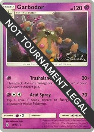 Garbodor (51) - 2018 (Robin Schulz) — World Championship Decks Pokémon TCG card by Robin Schulz