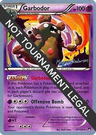 Garbodor (57) - 2018 (Magnus Pedersen) — World Championship Decks Pokémon TCG card by Magnus Pedersen