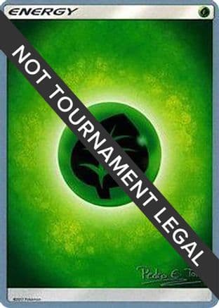 Grass Energy - 2018 (Pedro Eugenio Torres) — World Championship Decks Pokémon TCG card by Pedro Eugenio Torres