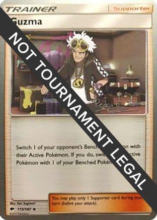 Guzma - 2018 (Pedro Eugenio Torres) — World Championship Decks Pokémon TCG card by Pedro Eugenio Torres