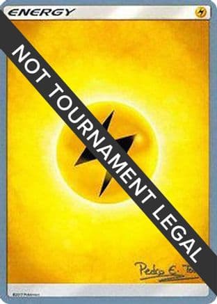 Lightning Energy - 2018 (Pedro Eugenio Torres) — World Championship Decks Pokémon TCG card by Pedro Eugenio Torres