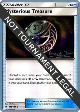 Mysterious Treasure - 2018 (Pedro Eugenio Torres) — World Championship Decks Pokémon TCG card by Pedro Eugenio Torres