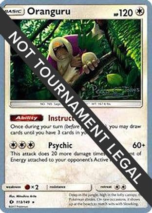 Oranguru - 2018 (Pedro Eugenio Torres) — World Championship Decks Pokémon TCG card by Pedro Eugenio Torres