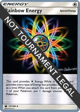 Rainbow Energy - 2018 (Magnus Pedersen) — World Championship Decks Pokémon TCG card by Magnus Pedersen