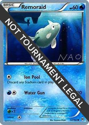 Remoraid - 2018 (Naohito Inoue) — World Championship Decks Pokémon TCG card by Naohito Inoue