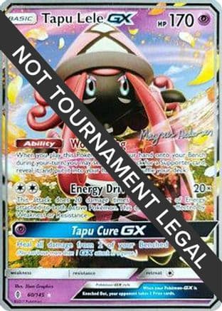 Tapu Lele GX - 2018 (Magnus Pedersen) — World Championship Decks Pokémon TCG card by Magnus Pedersen