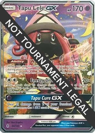Tapu Lele GX - 2018 (Robin Schulz) — World Championship Decks