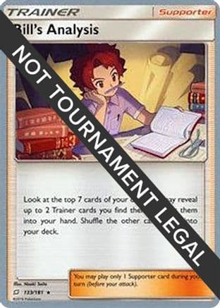 Bill's Analysis - 2019 (Henry Brand) — World Championship Decks Pokémon TCG card by Henry Brand