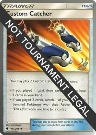 Custom Catcher - 2019 (Henry Brand) — World Championship Decks Pokémon TCG card by Henry Brand