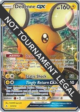 Dedenne GX - 2019 (Kaya Lichtleitner) — World Championship Decks Pokémon TCG card by Kaya Lichtleitner