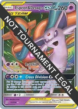 Espeon & Deoxys GX - 2019 (Henry Brand) — World Championship Decks Pokémon TCG card by Henry Brand