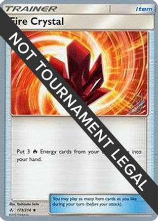 Fire Crystal - 2019 (Henry Brand) — World Championship Decks Pokémon TCG card by Henry Brand