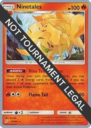 Ninetales - 2019 (Kaya Lichtleitner) — World Championship Decks Pokémon TCG card by Kaya Lichtleitner