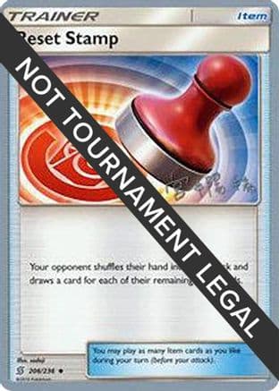 Reset Stamp - 2019 (Haruki Miyamoto) — World Championship Decks Pokémon TCG card by Haruki Miyamoto