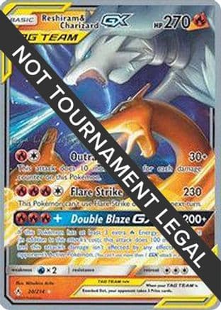 Reshiram & Charizard GX - 2019 (Kaya Lichtleitner) — World Championship Decks Pokémon TCG card by Kaya Lichtleitner