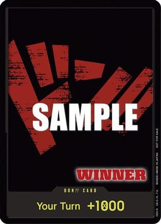 DON!! Card (Tournament Pack Vol. 2) [Winner] — One Piece Promotion Cards