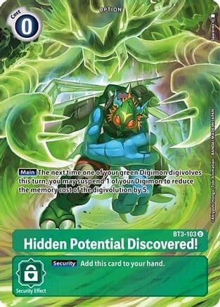 Hidden Potential Discovered! (Alternate Art) — Dimensional Phase