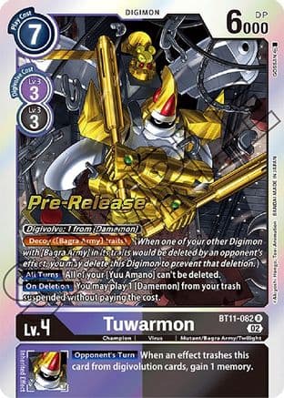 Tuwarmon — Dimensional Phase Pre-Release Cards
