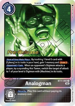 Analogman — Dimensional Phase Pre-Release Cards
