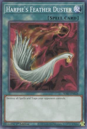 Harpie's Feather Duster — Yu-Gi-Oh! card