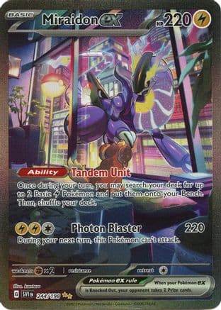 Miraidon ex - 244/198 — SV01: Scarlet & Violet Base Set
