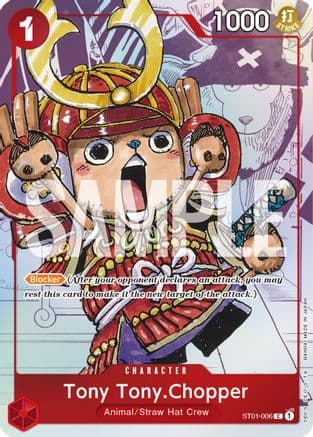 Tony Tony.Chopper - ST01-006 (Alternate Art) — One Piece Promotion Cards