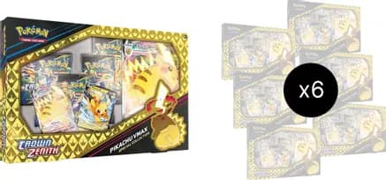 Pikachu VMAX Special Collection Case — Crown Zenith