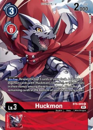 Huckmon (Digimon Royal Knights Card Set) — Double Diamond