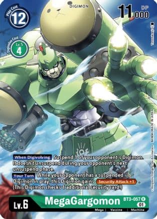 MegaGargomon (Digimon Card Game Deck Box Set) — Release Special Booster 1.5