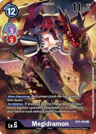 Megidramon (Digimon Card Game Deck Box Set) — Battle of Omni