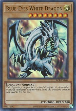 Blue-Eyes White Dragon — Yu-Gi-Oh! card