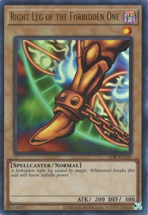 Right Leg of the Forbidden One — Legend of Blue Eyes White Dragon (25th Anniversary Edition)