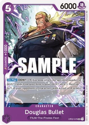 Douglas Bullet — Paramount War One Piece Card Game card by Eiichiro Oda