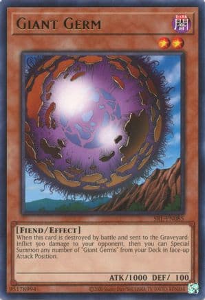 Giant Germ — Spell Ruler (25th Anniversary Edition) Yu-Gi-Oh! card by Unknown