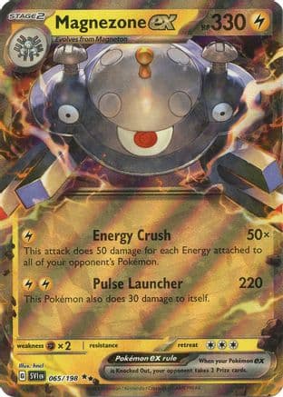 Magnezone ex - 065/198 — SV01: Scarlet & Violet Base Set Pokémon TCG card by hncl