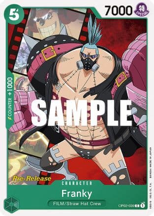 Franky — Paramount War Pre-Release Cards