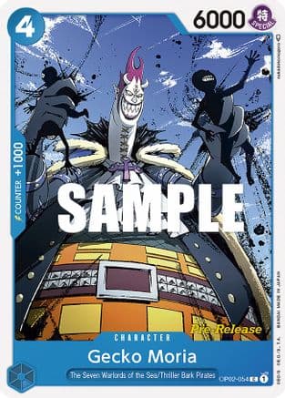 Gecko Moria — Paramount War Pre-Release Cards