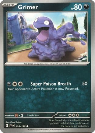 Grimer — SV01: Scarlet & Violet Base Set Pokémon TCG card by Kouki Saitou