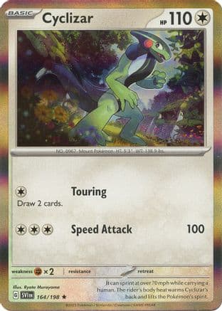 Cyclizar - 164/198 — SV01: Scarlet & Violet Base Set Pokémon TCG card by Ryoto Murayama