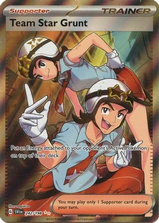Team Star Grunt - 242/198 — SV01: Scarlet & Violet Base Set Pokémon TCG card by nagimiso