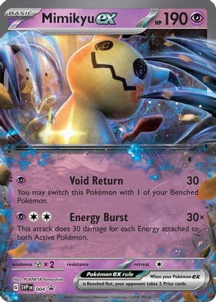 Mimikyu ex - 004 — SV: Scarlet & Violet Promo Cards