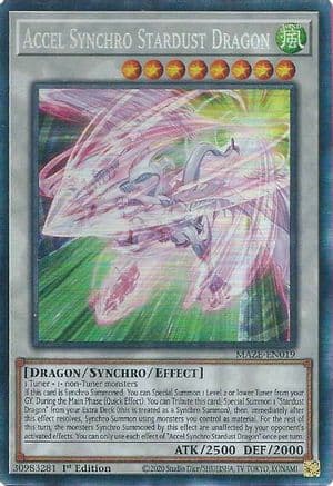 Accel Synchro Stardust Dragon (CR) — Yu-Gi-Oh! card