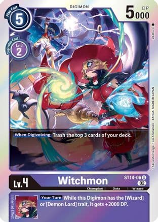Witchmon — Starter Deck 14: Beelzemon Advanced Deck Set