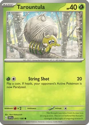 Tarountula - 017/198 — SV01: Scarlet & Violet Base Set