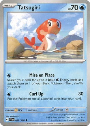 Tatsugiri — SV01: Scarlet & Violet Base Set Pokémon TCG card by OKACHEKE