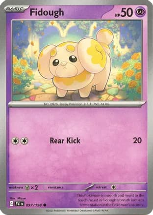 Fidough - 097/198 — SV01: Scarlet & Violet Base Set